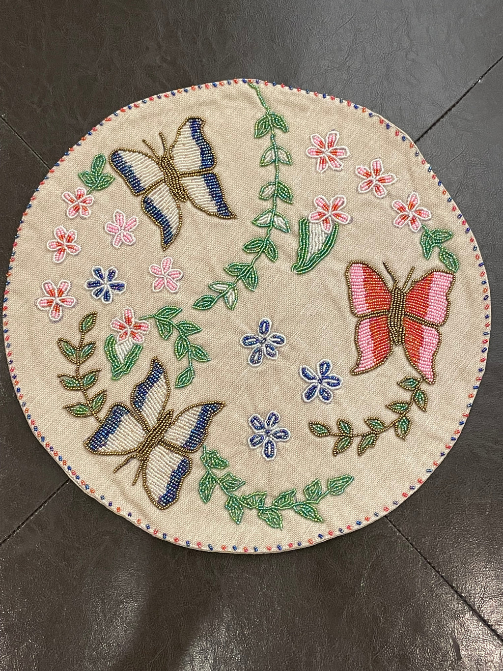 Hand- embroidered placemats (please look at options carefully)