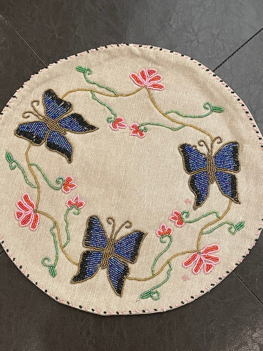 Hand- embroidered placemats (please look at options carefully)