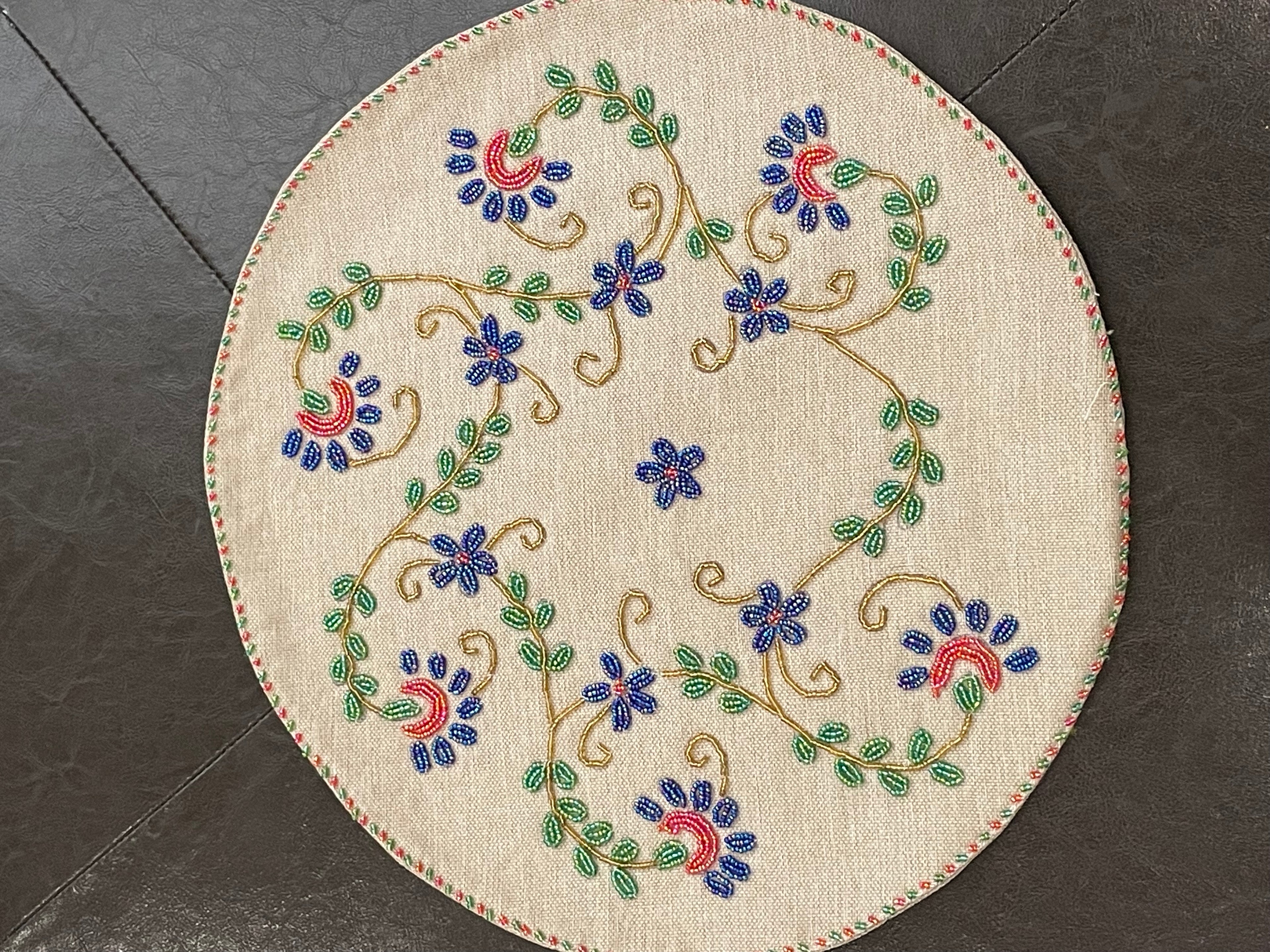 Hand- embroidered placemats (please look at options carefully)